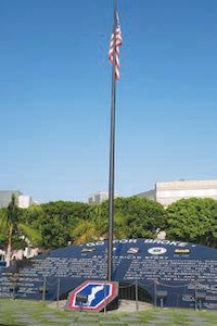 ワ日系人部隊の碑（