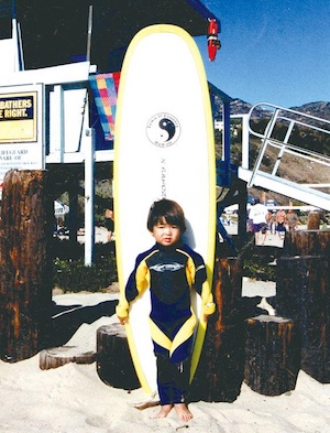 幼少期の五十嵐カノアさん